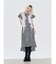 シャーリングシャツワンピース
