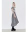 シャーリングシャツワンピース