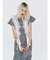 シャーリングシャツワンピース