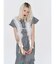 シャーリングシャツワンピース