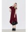 シャーリングシャツワンピース