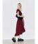 シャーリングシャツワンピース