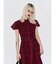 シャーリングシャツワンピース