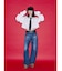 【SOMETHING×PosTokyo】Straight Loose Denim