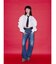 【SOMETHING×PosTokyo】Straight Loose Denim