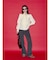 【SOMETHING×PosTokyo】Straight Loose Denim