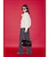 【SOMETHING×PosTokyo】Straight Loose Denim