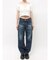 【SOMETHING×PosTokyo】Straight Loose Denim
