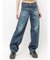 【SOMETHING×PosTokyo】Straight Loose Denim