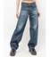 【SOMETHING×PosTokyo】Straight Loose Denim