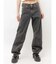 【SOMETHING×PosTokyo】Straight Loose Denim