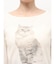 キャットロゴワッフルロンT