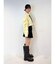 ギャザーネクタイクロップドシャツ
