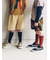 ジュニアサイズ コットンリブハイソックス22～24cm