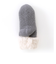 キッズ 裏起毛ホイップムートン風ソックス13～15cm