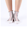 メロウフリルストライプショートソックス