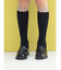 キッズ チュールドット柄ハイソックス16～18cm