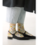 フロートボタニカル総柄ショートソックス