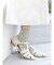 フロートボタニカル総柄ショートソックス