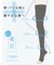 【美脚Labo】就寝用弾性着圧ニーハイソックス