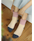 三面切替パイル起毛ルームソックス
