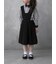 ジュニアサイズ チュールドット柄ショートソックス / 22-24cm