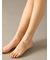【伝線しにくい】美しい素肌感レギンス10分丈