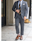 【Tabio MEN】【定番】スーピマコットン無地ソックス