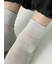 透けラメゴム長ショートソックス