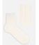 【Tabio MEN】ベーシック太リブショートソックス(23.0～25.0cm)
