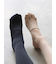 【絹肌Labo】絹紡糸つま先五本指ソックス(24.0～26.0cm)