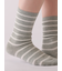 【ゴムくちソフト】リブボーダーソックス