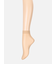 【伝線しにくい】美しい素肌感ショート丈ストッキング