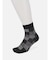 【Tabio MEN】ウールJQブロックチェックショート丈ソックス