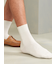 【Tabio MEN】和紙梨地ショート丈ソックス(27.0～29.0cm)