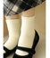トップモールゴム長ショートソックス