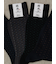 【Tabio MEN】綿麻ピンドットレギュラーソックス