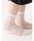 チュールダマスク柄ショートソックス