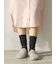 【温脚Labo】光電子×ウール 履き口ゆったり底トゥレスレッグウォーマー