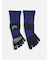 【WEB限定】レーシングラン五本指クルーソックス(Mサイズ)