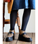 綿混1×1リブタイツ