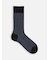 【Tabio MEN】ウールヘリンボンレギュラー丈ソックス（27.0～29.0cm）