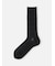 【Tabio MEN】連続シルケット加工/チェックレギュラー丈ソックス(27.0～29.0cm)