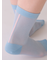 メッシュバック縦ラインショートソックス