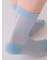 メッシュバック縦ラインショートソックス