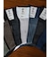 【Tabio MEN】綿麻JQストライプレギュラーソックス(27.0～29.0cm)