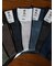 【Tabio MEN】綿麻JQストライプレギュラーソックス(27.0～29.0cm)
