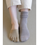 【整脚Labo】デオドラントつま先ハーフソックス