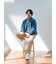 【Tabio MEN】リッチェル編みルーズソックス