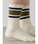 コットンネップサンドイッチラインソックス